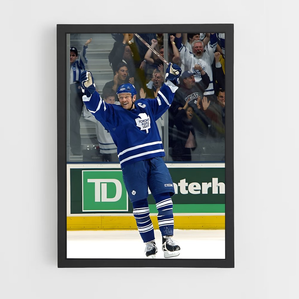 Poster Mats sundin – affiche Hockey sur glace (vue 2)
